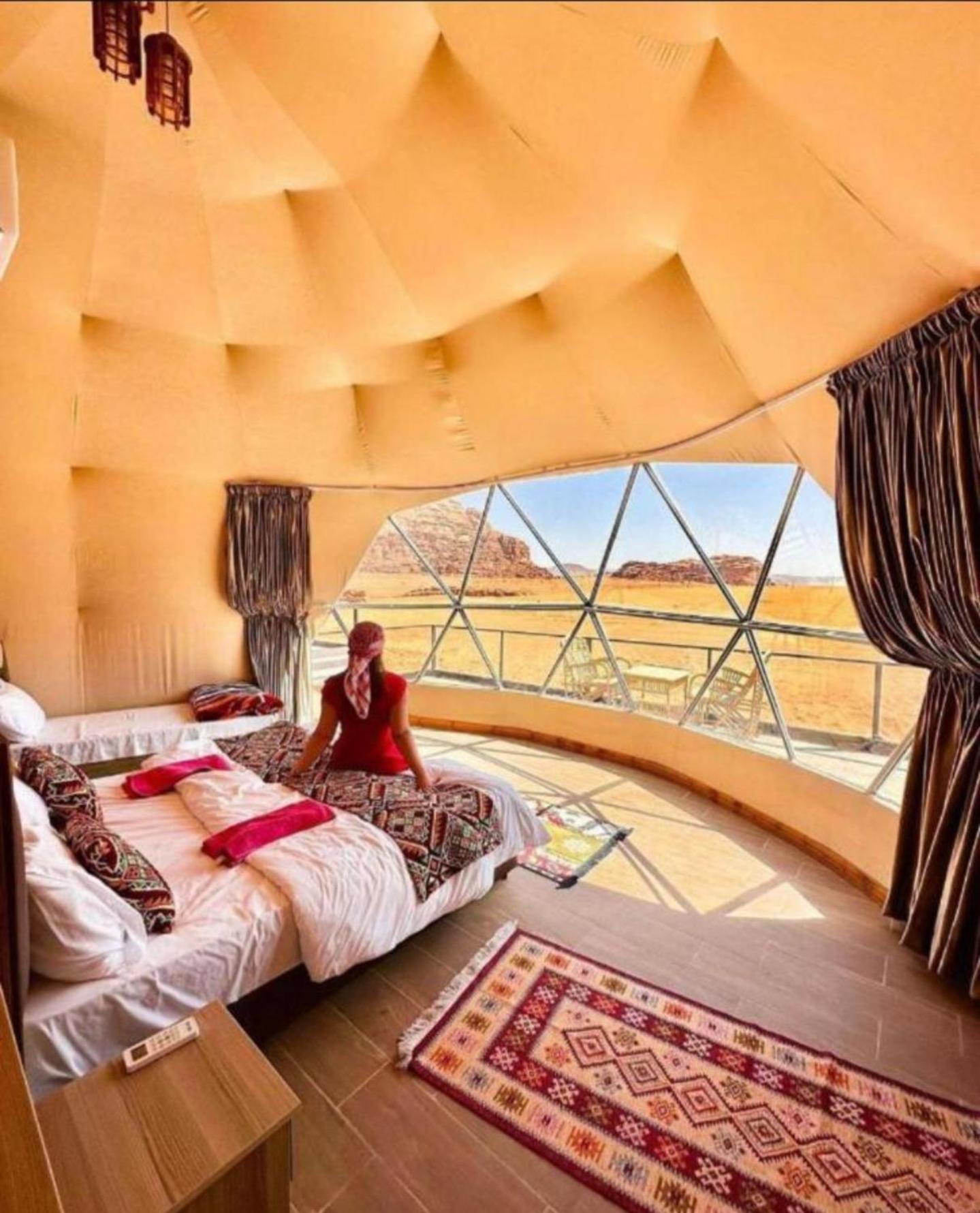 Rum Titanic Camp Wadi Rum Exterior foto